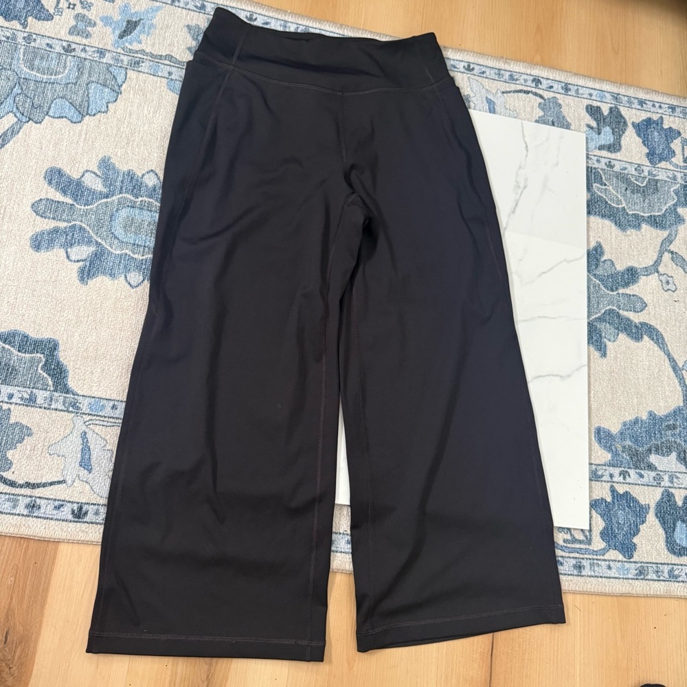 Black Womens Wide-Leg Pants